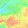 Aldea Romana topographic map, elevation, terrain
