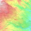Emiliano Zapata topographic map, elevation, terrain