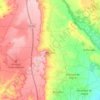 Alguaire topographic map, elevation, terrain