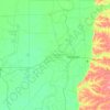 Leflore County topographic map, elevation, terrain