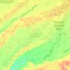 Departamento Concepción topographic map, elevation, terrain