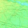 Albuzzano topographic map, elevation, terrain