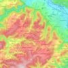 Saalfelder Höhe topographic map, elevation, terrain