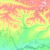 Ташлинский район topographic map, elevation, terrain