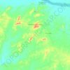 Buriti do Tocantins topographic map, elevation, terrain