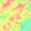 后贝加尔斯克县 topographic map, elevation, terrain