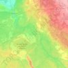 Пустомержское сельское поселение topographic map, elevation, terrain