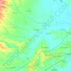 Chinameca topographic map, elevation, terrain