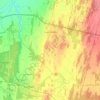 Ange-Gardien topographic map, elevation, terrain