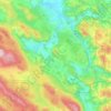 Ključ Municipality topographic map, elevation, terrain
