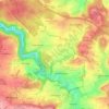 75233 topographic map, elevation, terrain