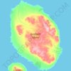 Graham Island topographic map, elevation, terrain