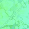 Tureň topographic map, elevation, terrain