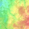 Domats topographic map, elevation, terrain