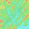 华埠镇 topographic map, elevation, terrain