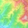 Erbajolo topographic map, elevation, terrain