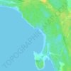 Бухта Окунёвая topographic map, elevation, terrain