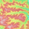 Urach topographic map, elevation, terrain