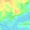 Baupte topographic map, elevation, terrain