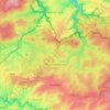 Elsenborn topographic map, elevation, terrain