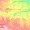 Jackson County topographic map, elevation, terrain