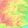 Frazé topographic map, elevation, terrain