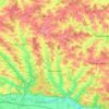 Pleiskirchen topographic map, elevation, terrain