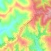 Meljak topographic map, elevation, terrain