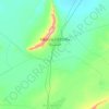 Mécheria topographic map, elevation, terrain
