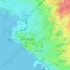 Δήμος Παλαιού Φαλήρου topographic map, elevation, terrain