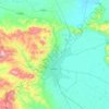 Karatay topographic map, elevation, terrain