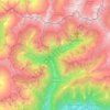 Val Masino topographic map, elevation, terrain