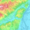 Rompon topographic map, elevation, terrain