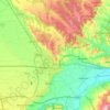 Bra topographic map, elevation, terrain