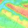 Droue-sur-Drouette topographic map, elevation, terrain