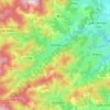 Satillieu topographic map, elevation, terrain