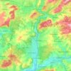 Schmelz topographic map, elevation, terrain