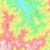 Quinara topographic map, elevation, terrain