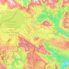 Valle de Valdebezana topographic map, elevation, terrain