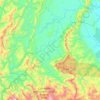 Nieva topographic map, elevation, terrain