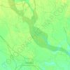 Gopalganj topographic map, elevation, terrain