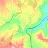 Paraje Natural Karst en Yesos de Sorbas topographic map, elevation, terrain