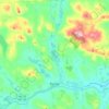 Porter topographic map, elevation, terrain