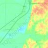 Walls topographic map, elevation, terrain