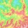 Fortunago topographic map, elevation, terrain