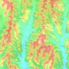 Montafia topographic map, elevation, terrain