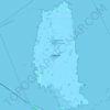 Saltholm topographic map, elevation, terrain