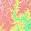 Kamdesh topographic map, elevation, terrain
