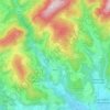 Naas topographic map, elevation, terrain