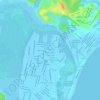 Parque das Gaivotas topographic map, elevation, terrain
